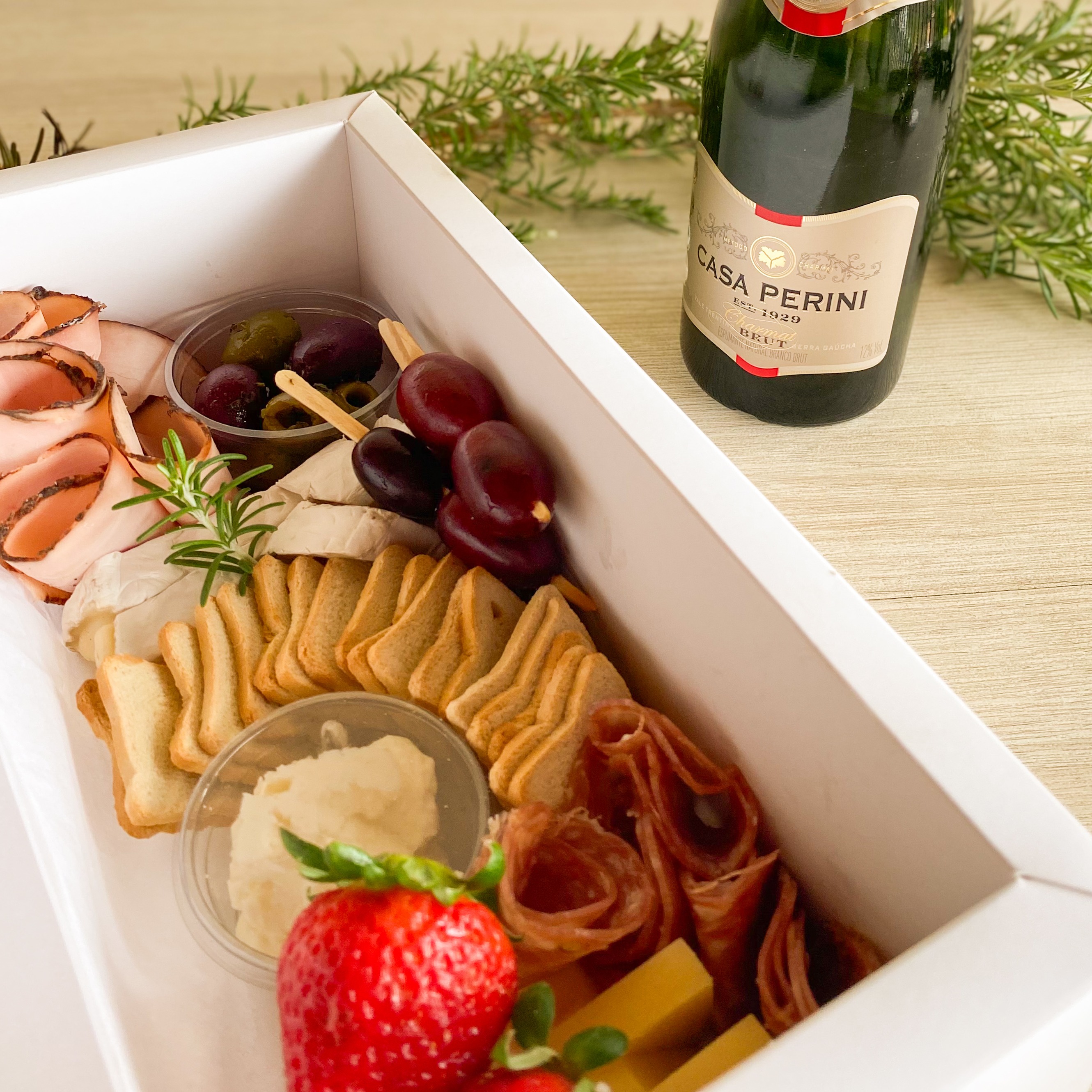 Box Bons Momentos, com Espumante