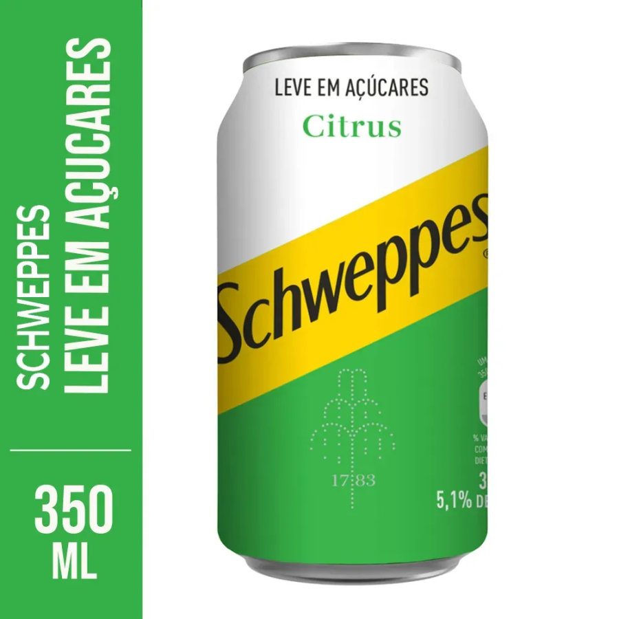 Lata Citrus Scheppes 350ml