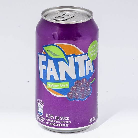 Lata Fanta Uva 350ml
