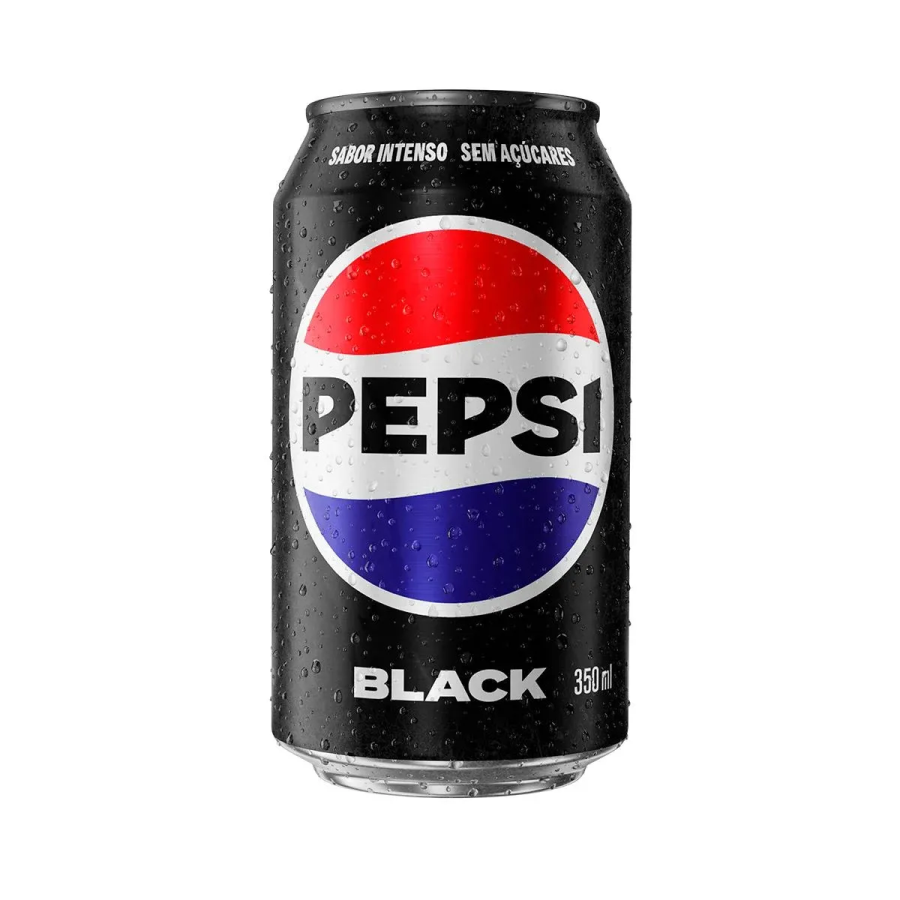 Lata Pepsi Black 350ml