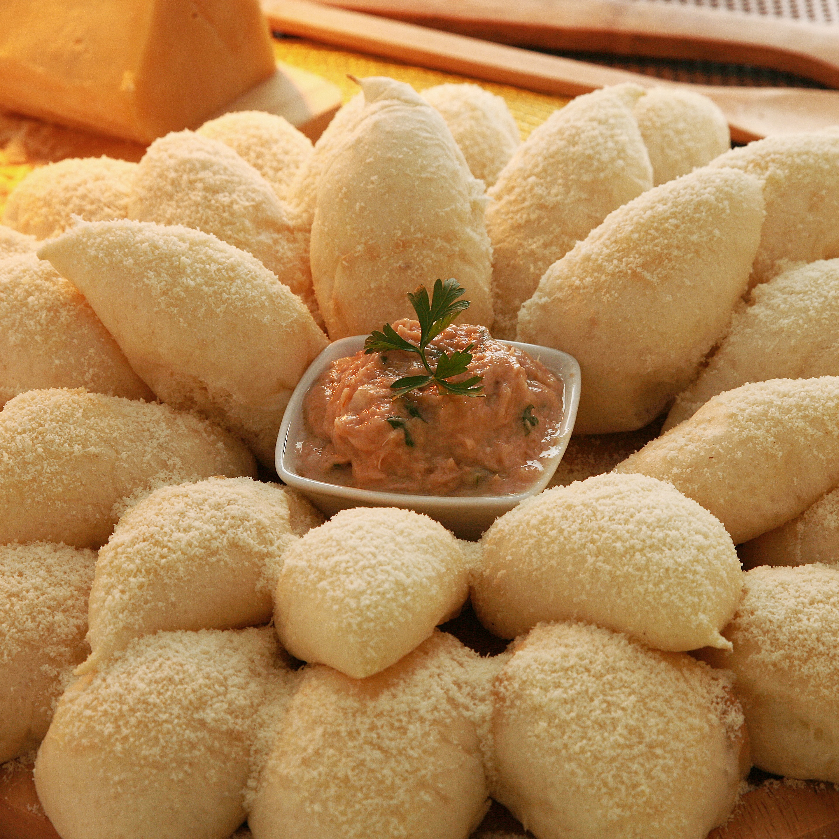 Pãozinho recheio salgado unidade