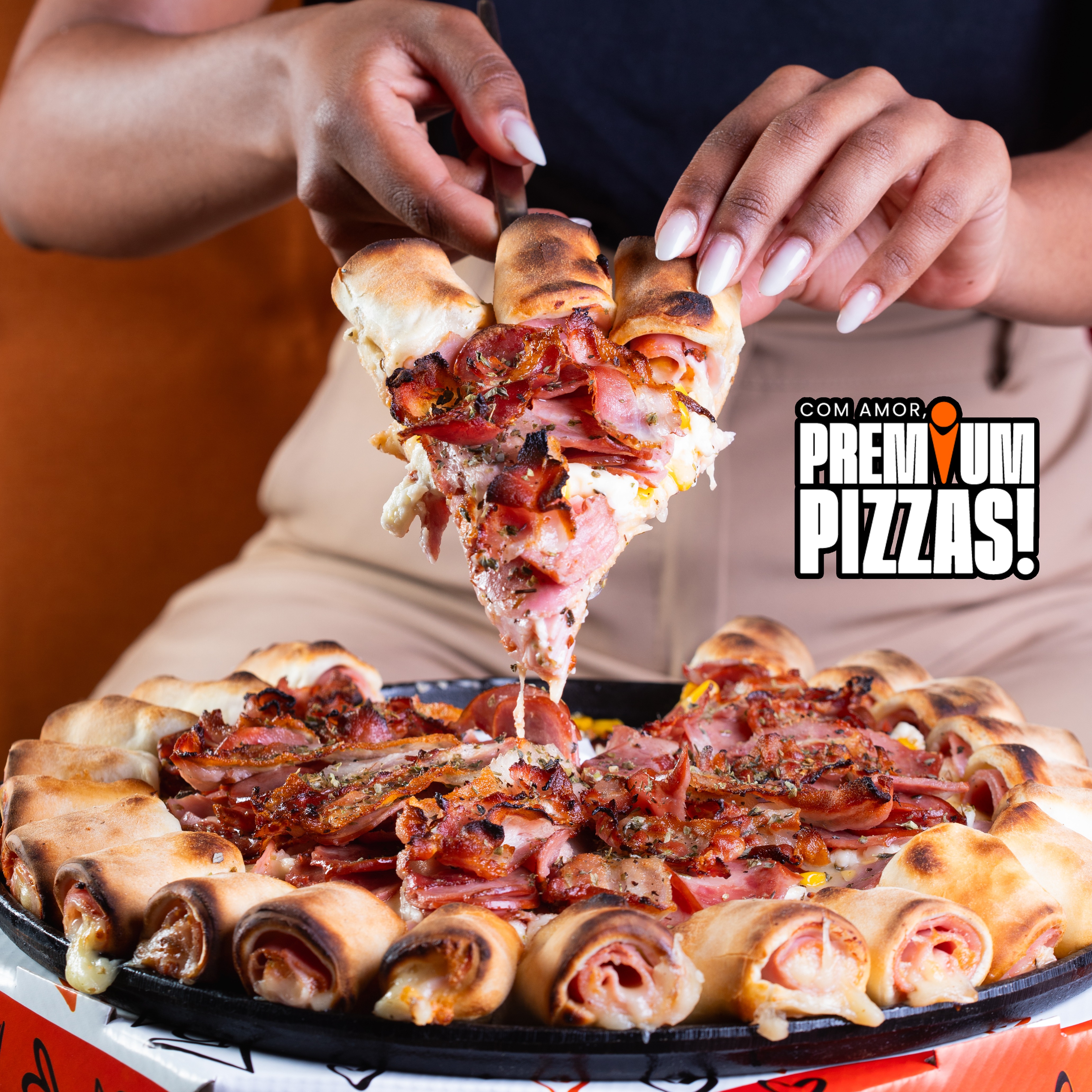 Pizza Pequena + Borda Pãozinho
