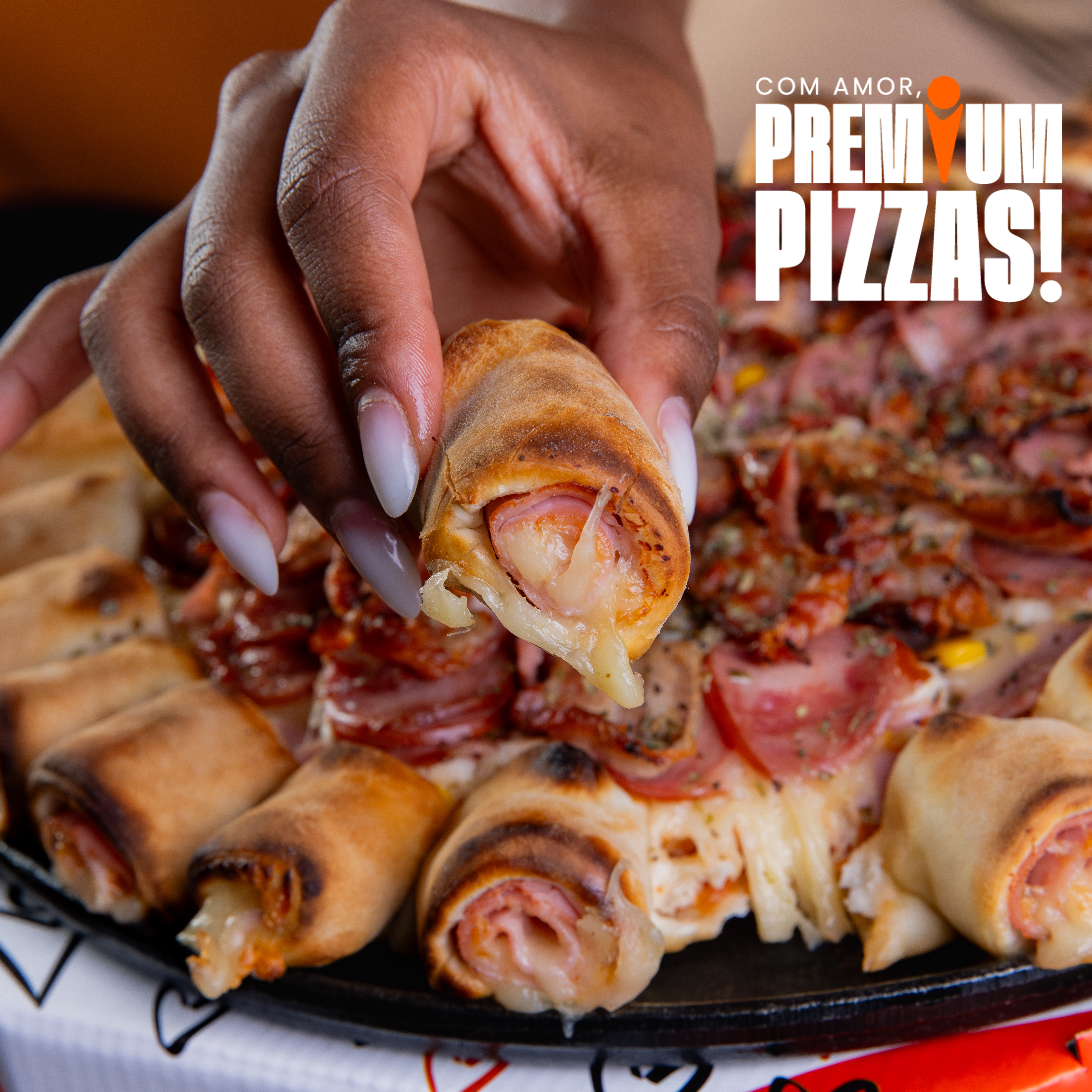 Pizza Grande + Borda Pãozinho