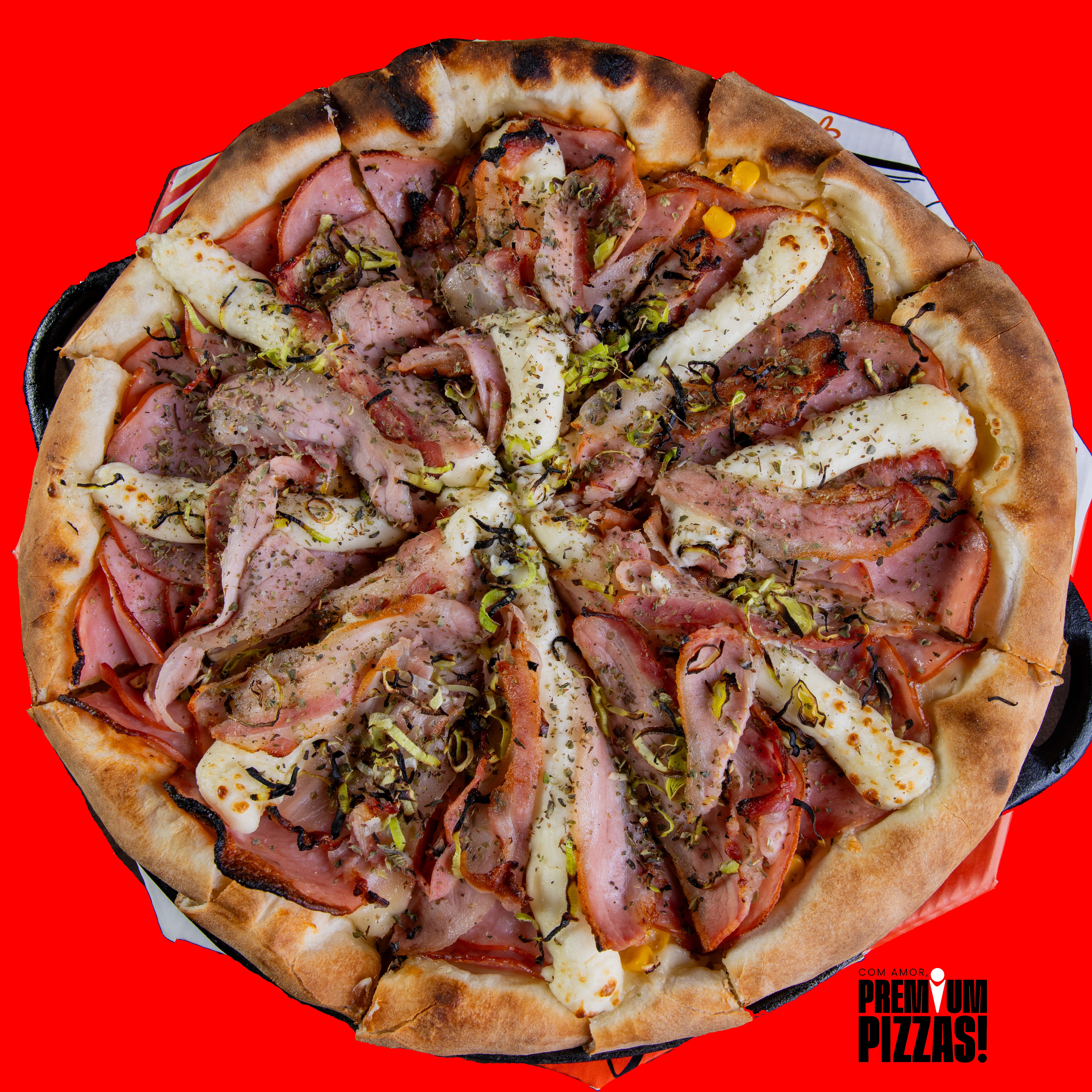 Pizza Grande Sem Borda Recheada