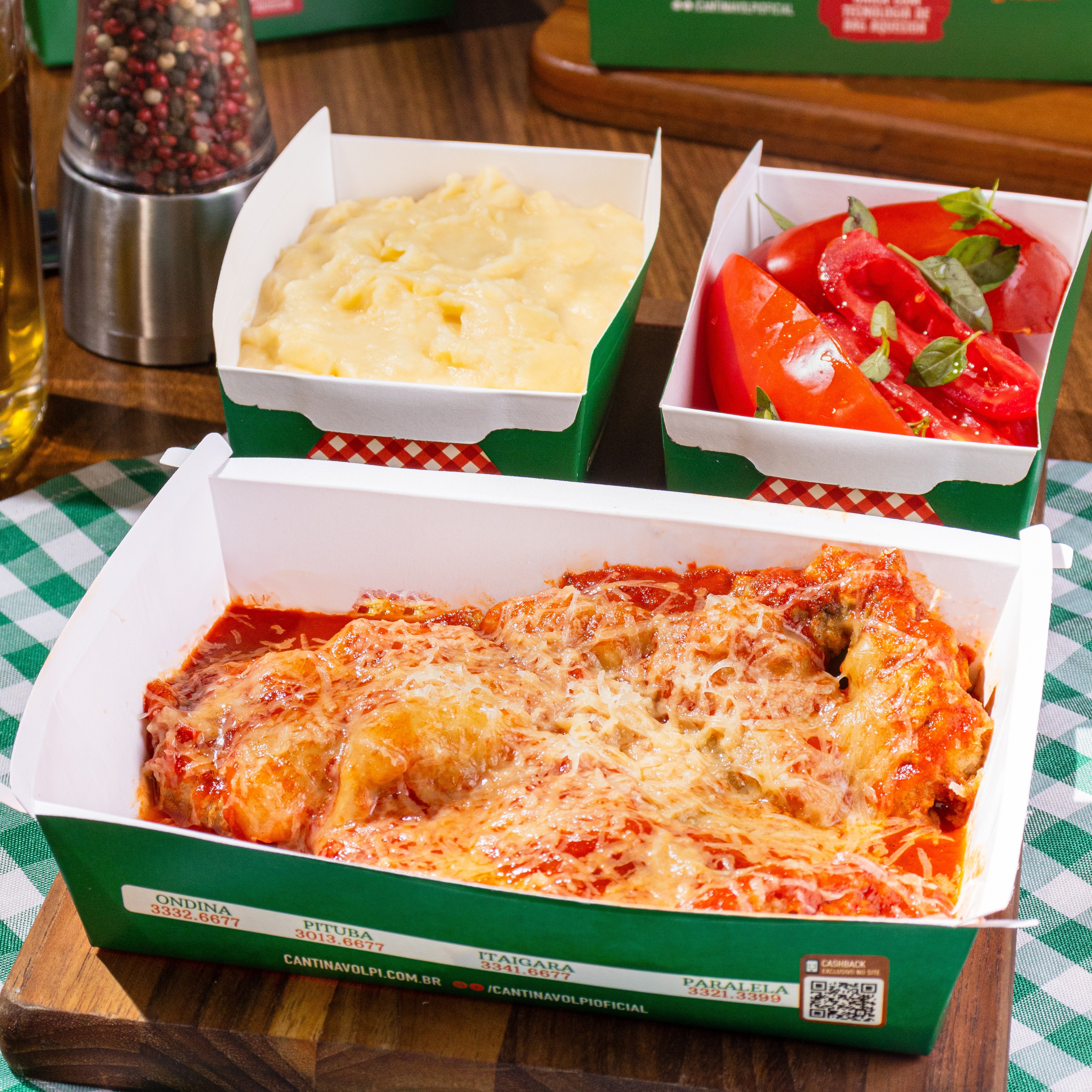 Frango à Parmegiana 1P