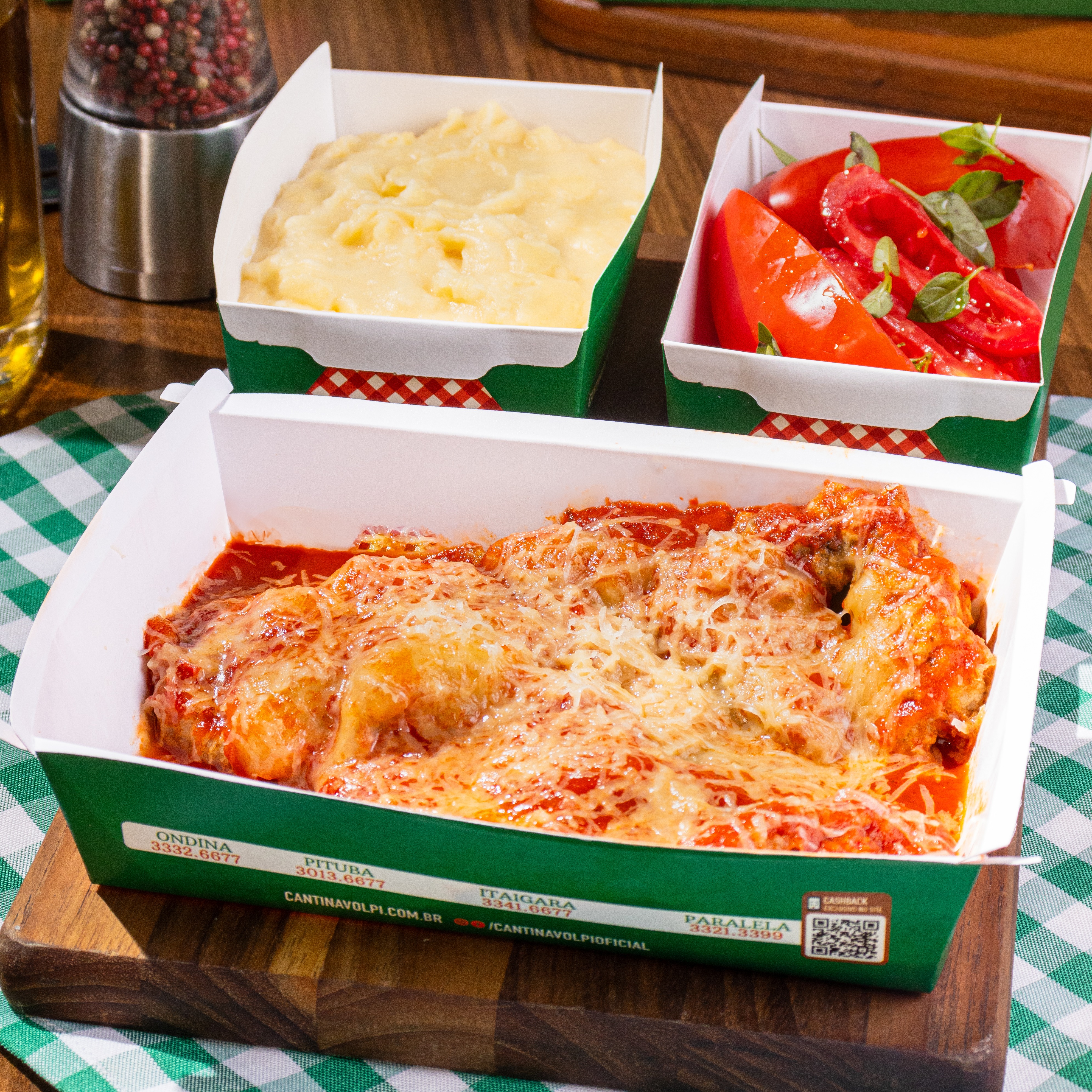 Frango à Parmegiana Jumbo