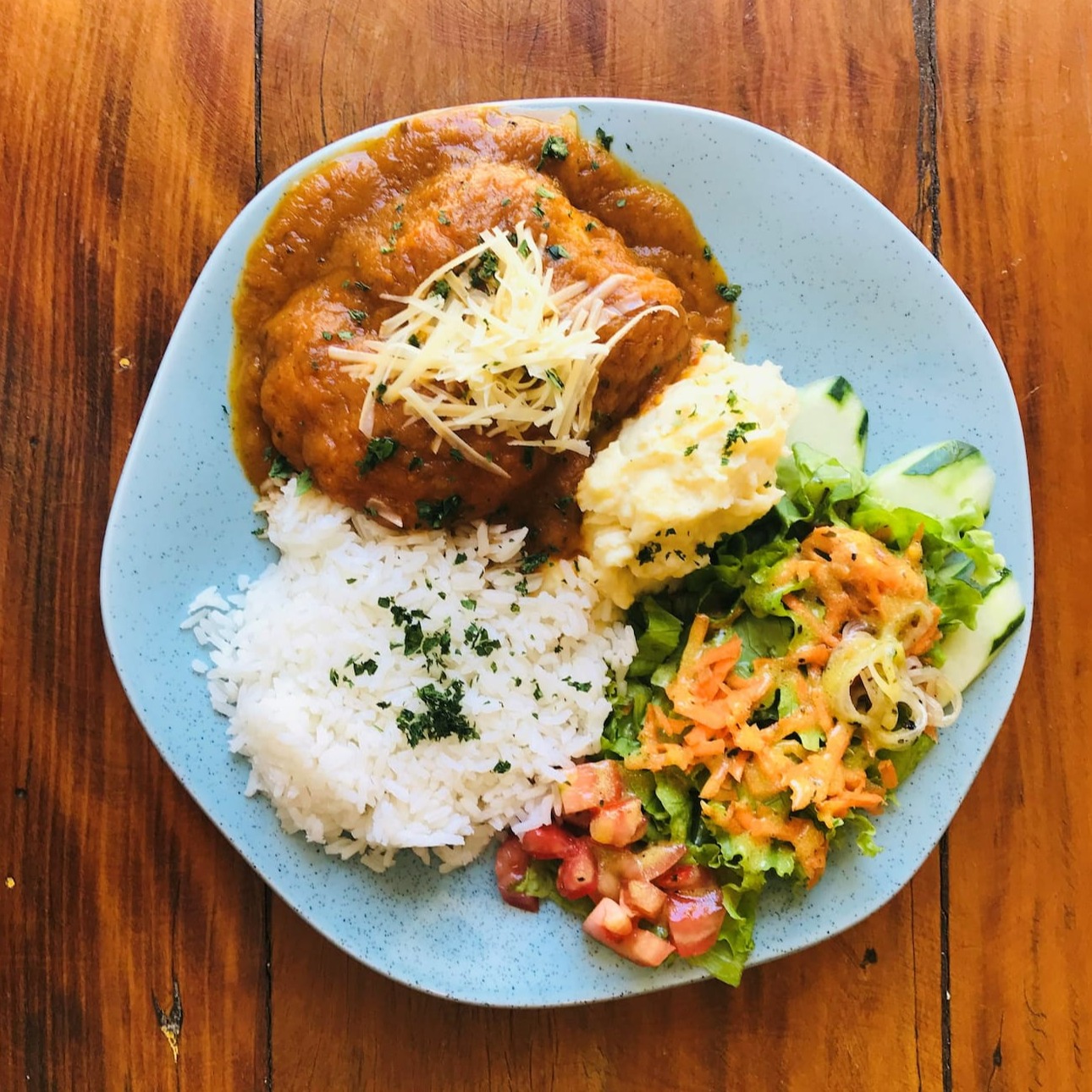 Filé Mignon à Parmegiana (Serve 1 pessoa)