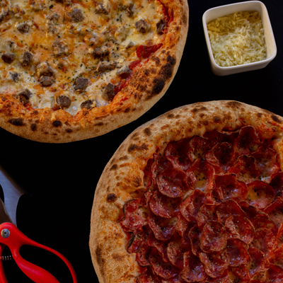 Na compra de 1 pizza Grande, leve mais uma calabresa Grande  com R$20,00 de desconto.