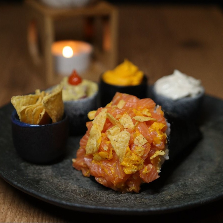 Temaki Salmão Nachos 