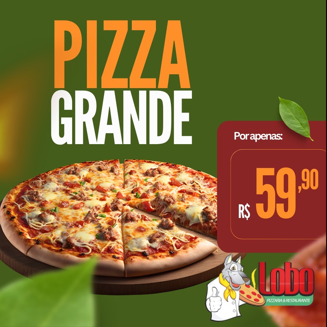 Promoção Pizza Grande