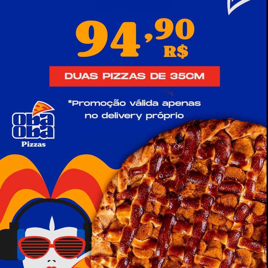 Combo 2 Pizzas 35cm