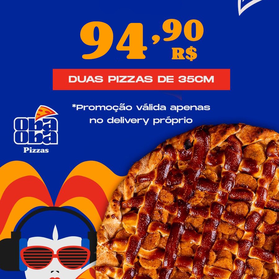 Combo 2 Pizzas 35cm