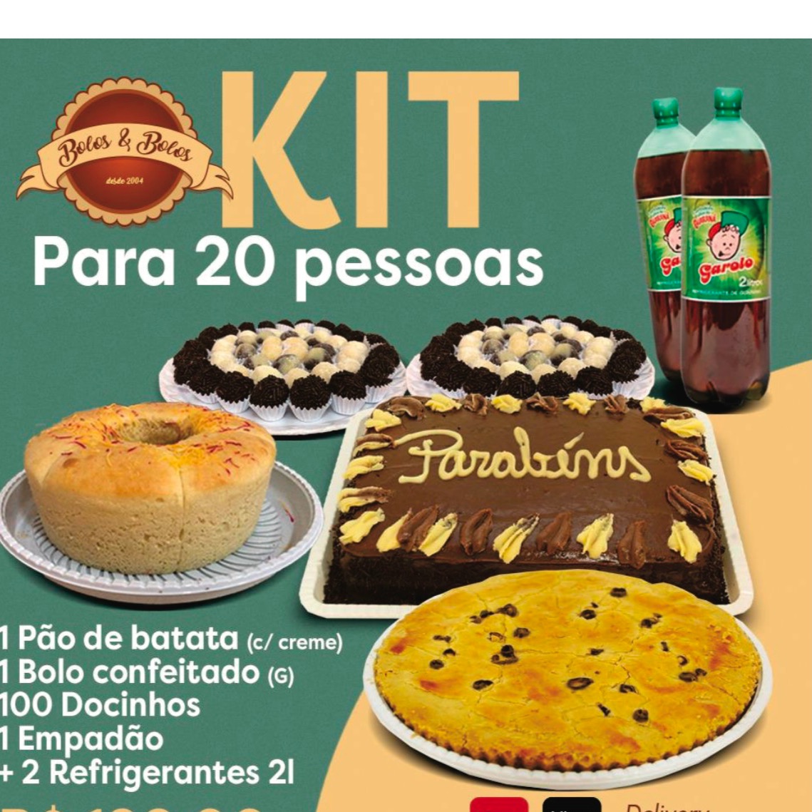 Kit Festa-20 Pessoas