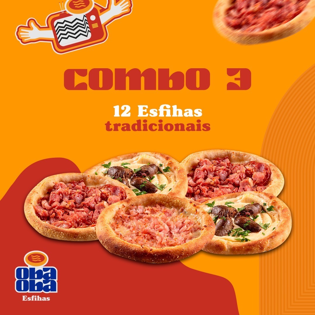 Combo 12 Esfihas Tradicionais