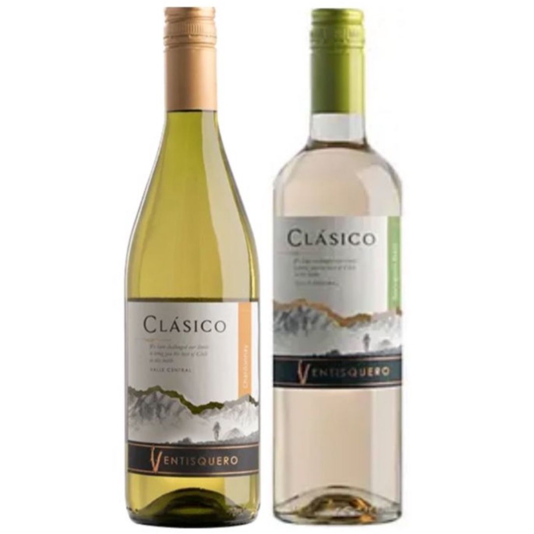 Dupla Ventisquero Clássico Chardonnay + Sauvignon Blanc