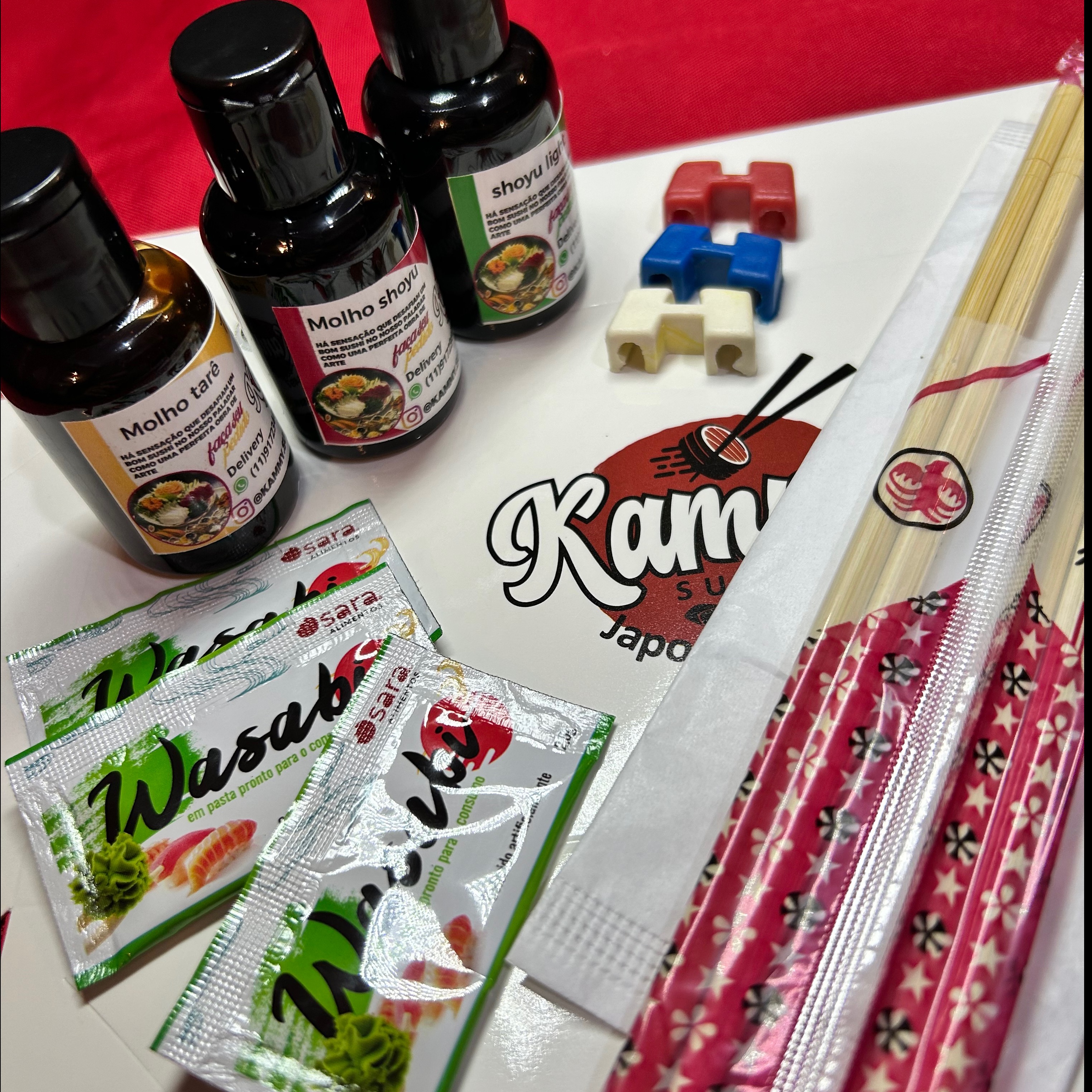 KIT MOLHO DA CASA KAMMY SUSHI