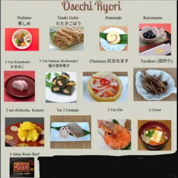 Osechi Ryori -  2 Pessoas - ANO NOVO