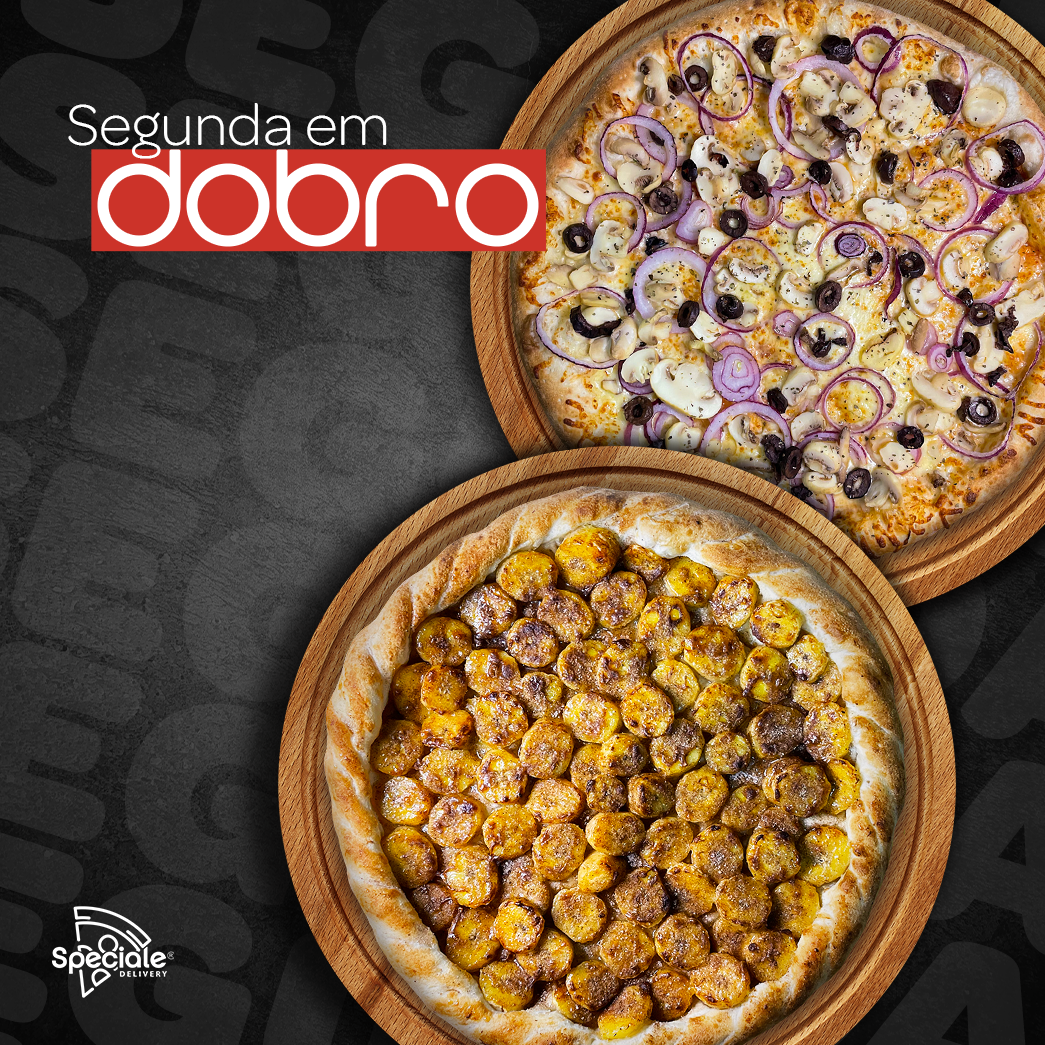 2ª em dobro - 2 pizzas de 40 cm - % off