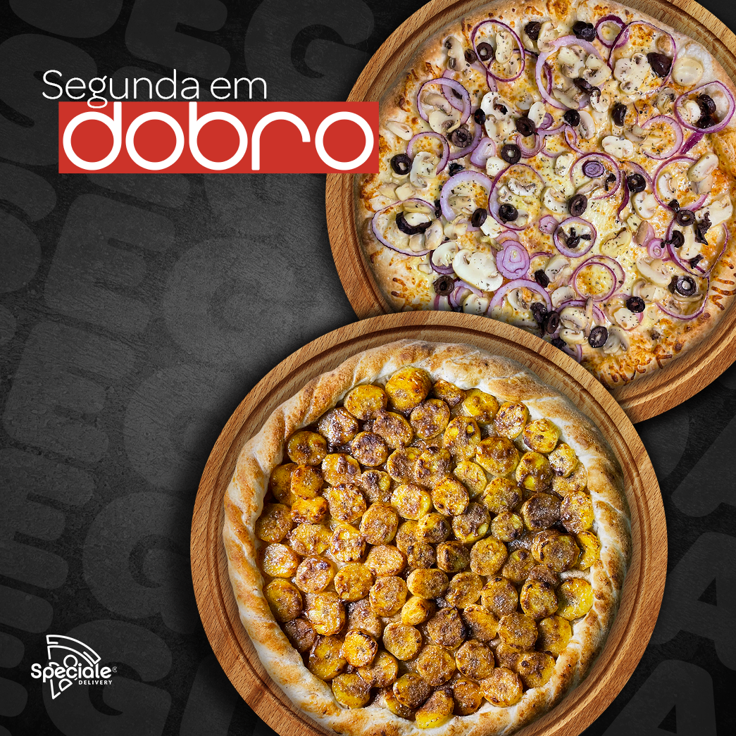 2ª em dobro - 2 pizzas de 35 cm - % off