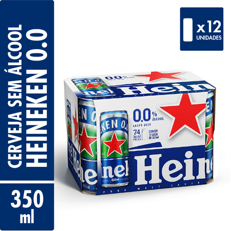 HEINEKEN ZERO 350ML C/12 UNID