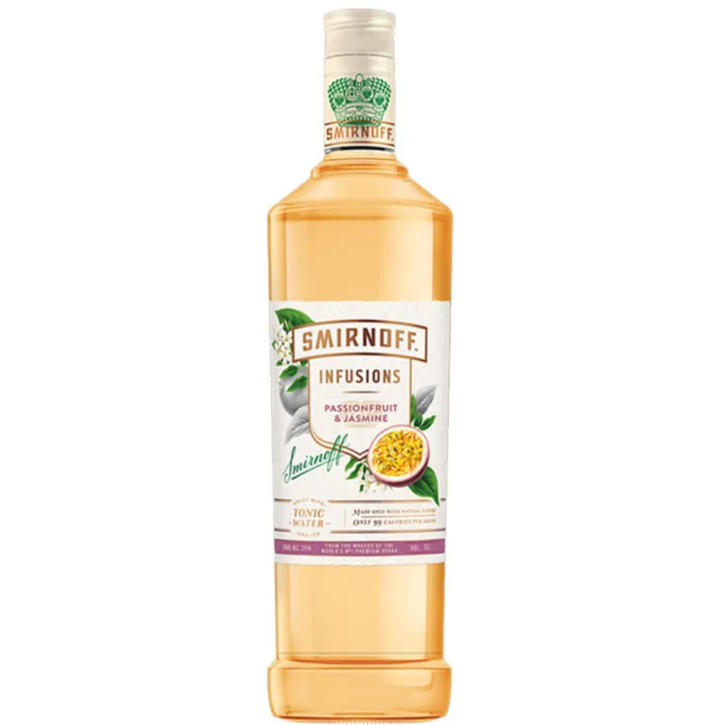 Vodka Smirnoff Infusions Maracuja e Jasmine 998ml