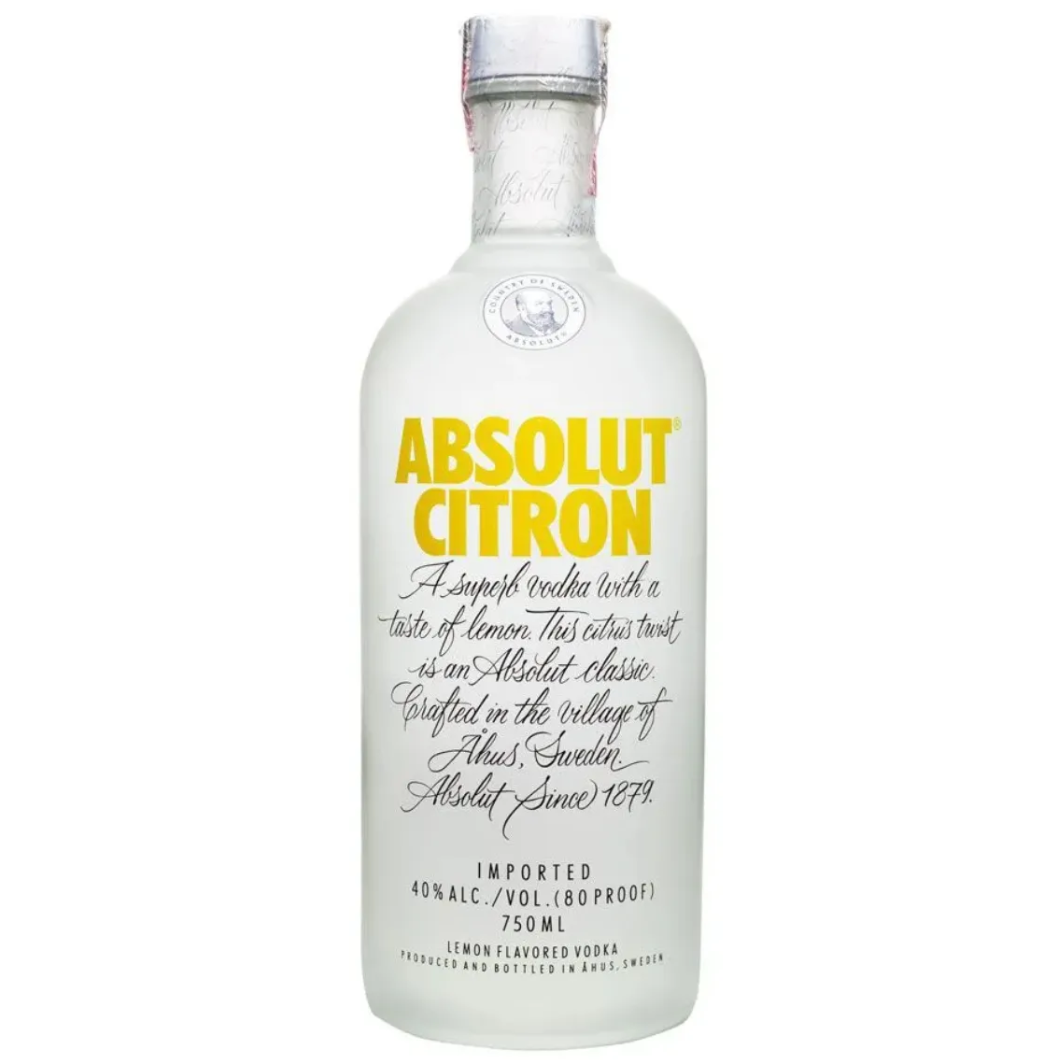Vodka Absolut Citron 750ml