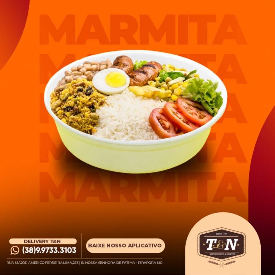 Marmitex Pequeno + Refri 350ml