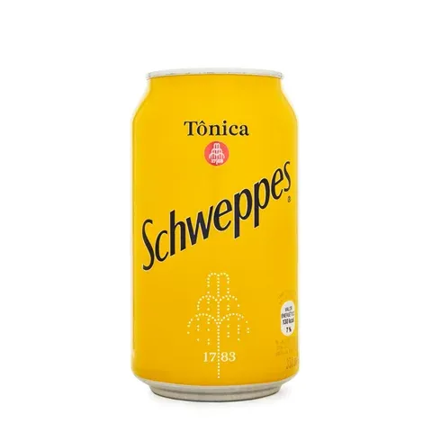 Agua Tônica Schweppes Lata 350 ml