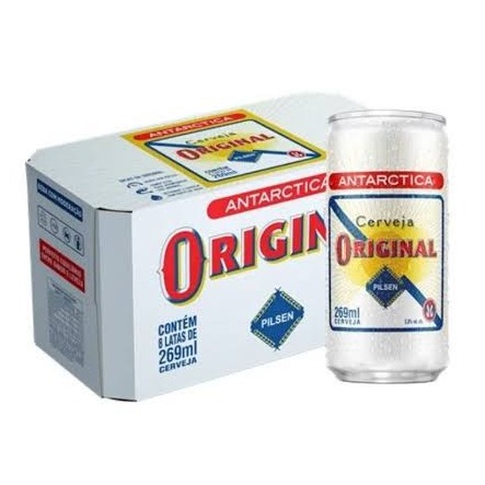  15 Lata Original 269 ML  + 1  GELO 5 KG  