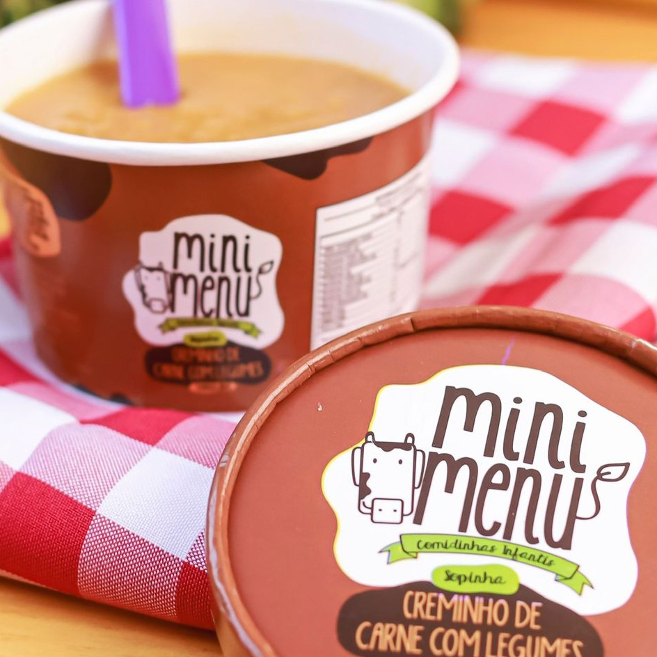 CREMINHO DE CARNE COM LEGUMES