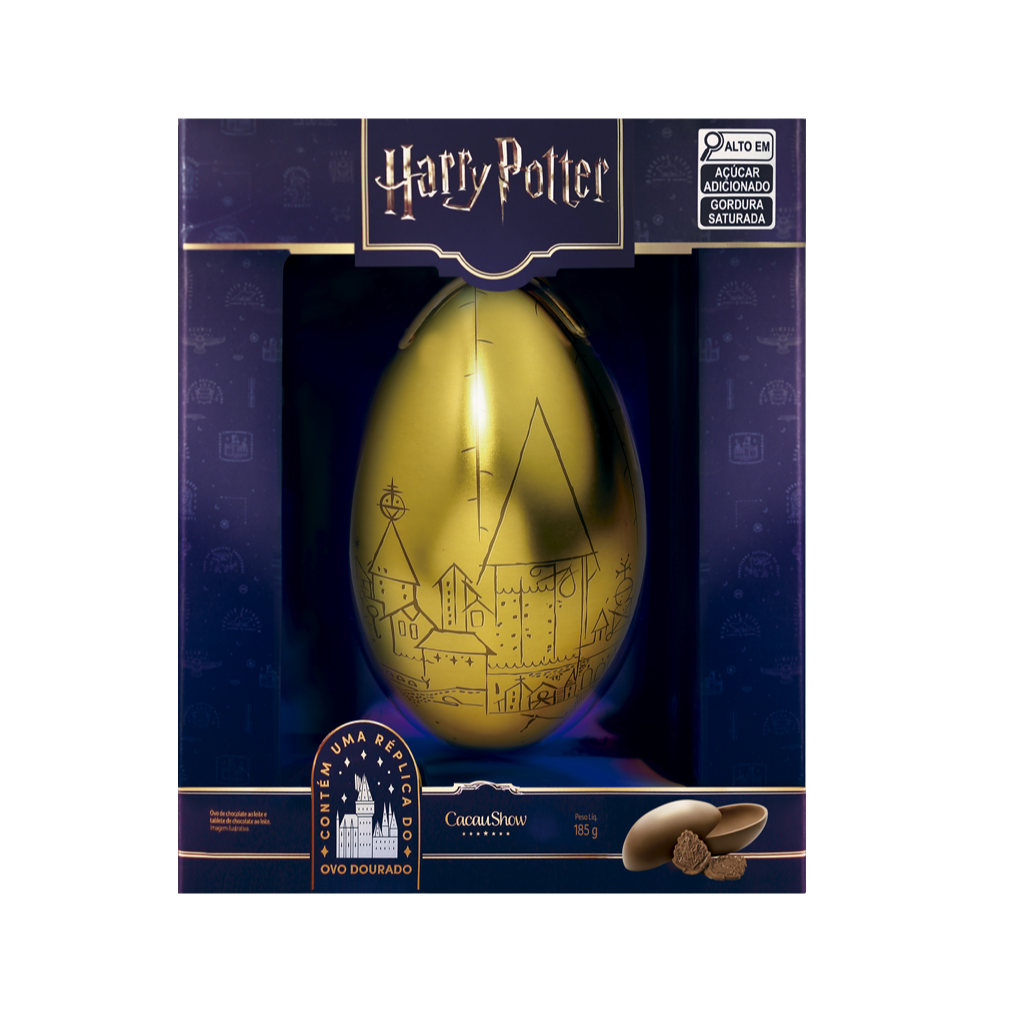 Ovo de Páscoa ao Leite Lata Harry Potter 185g