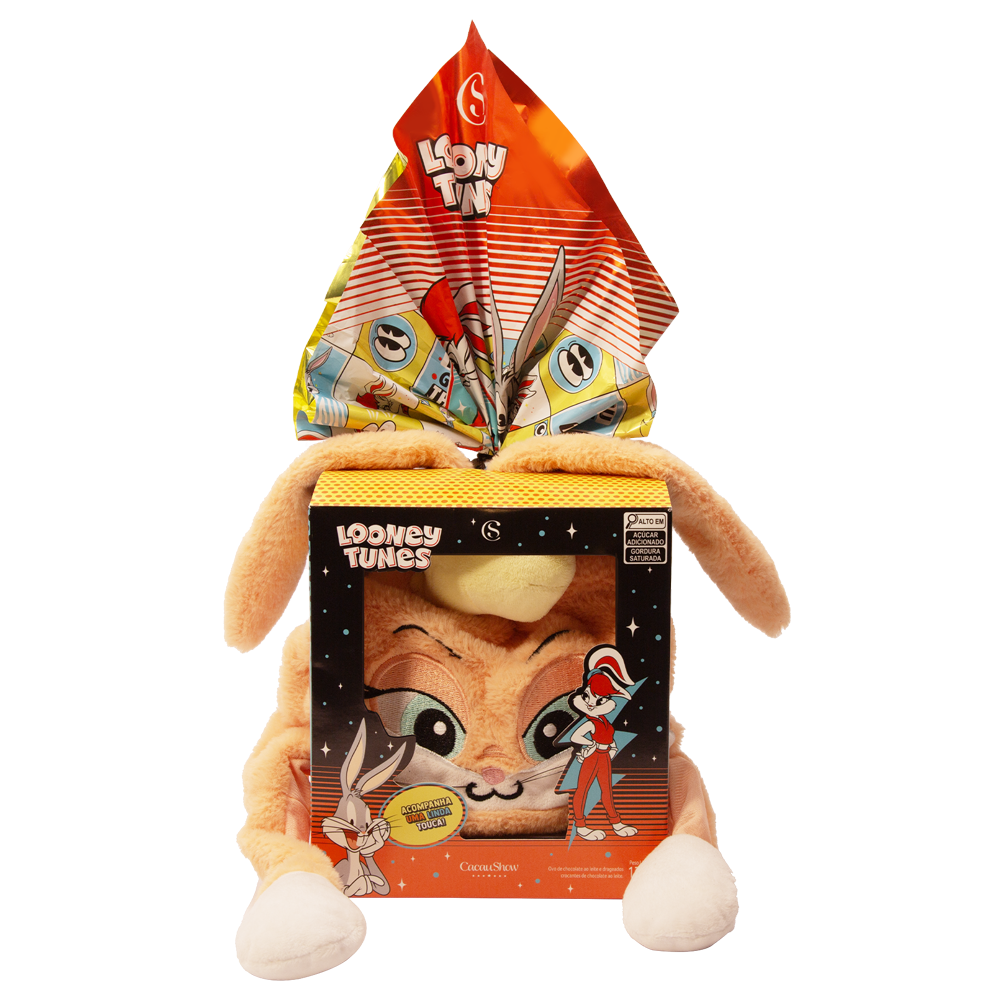 Ovo de Páscoa ao Leite Looney Tunes Touca Lola 170g