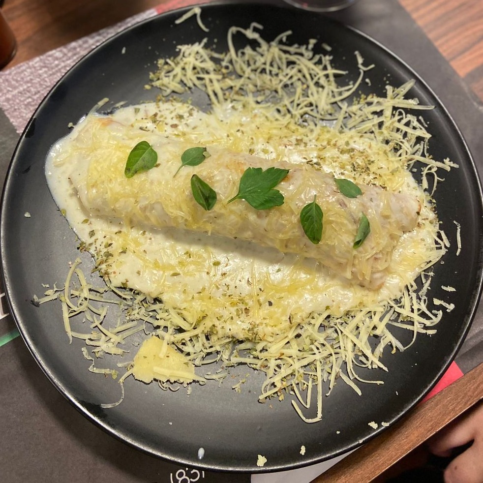 Panqueca Camarão individual