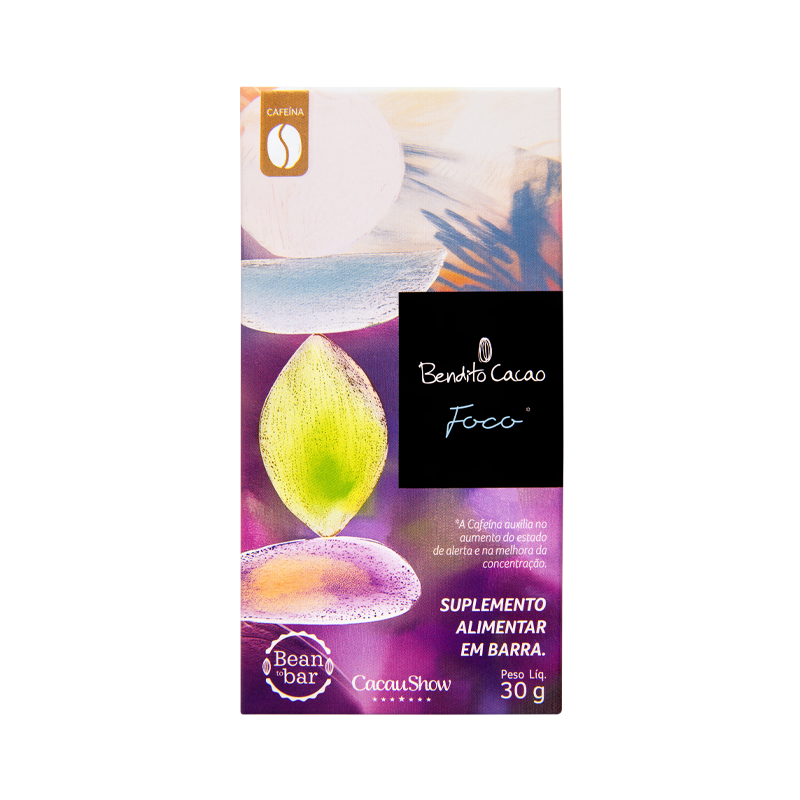Tablete de Chocolate 70% Bendito Cacao Foco 30g