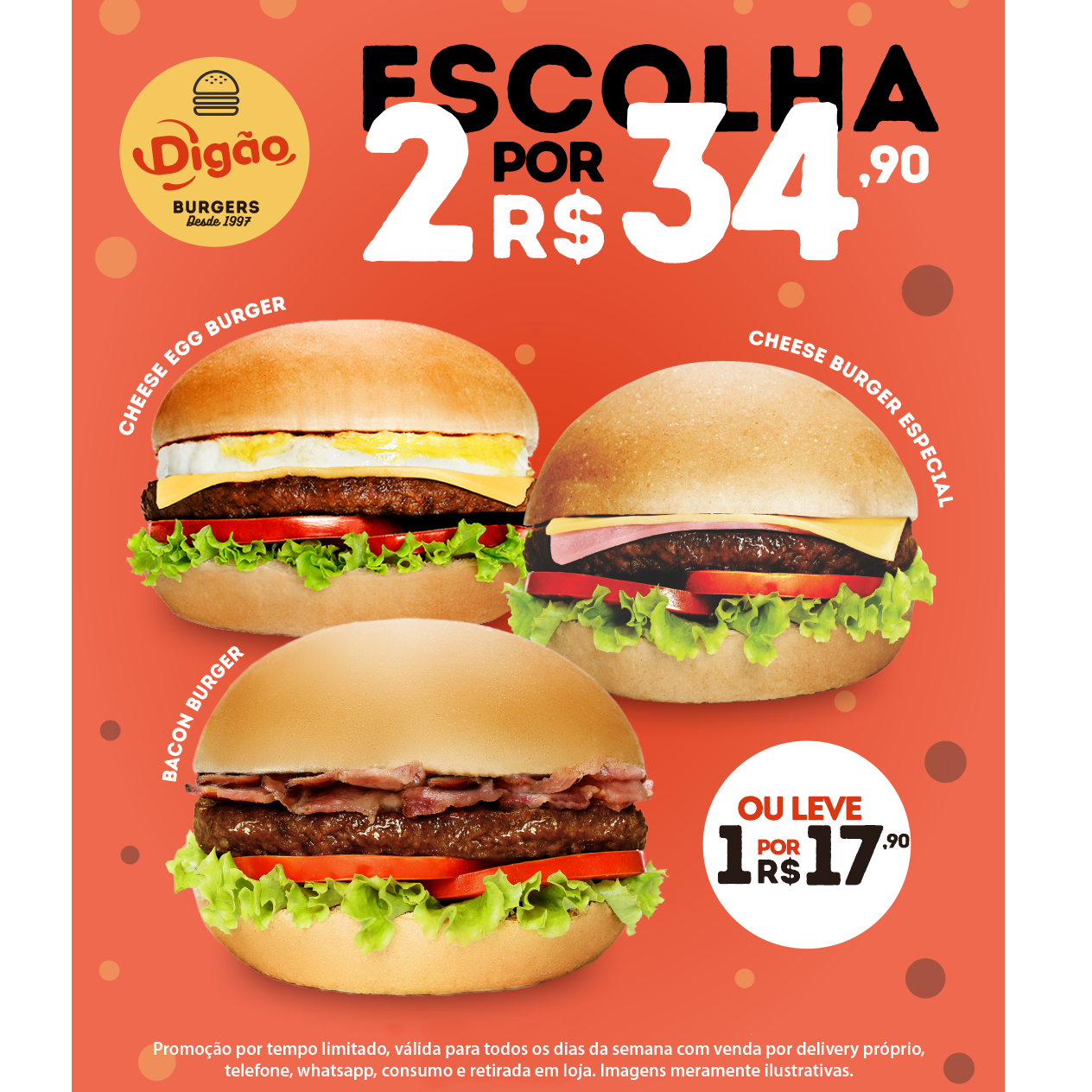 Escolha 2 por 34,90