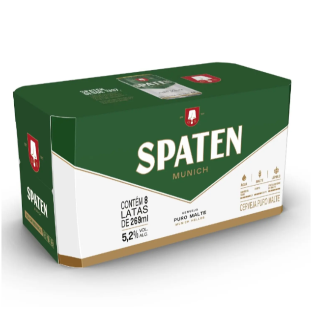CX SPATEN LATA 269ML C/ 8UN