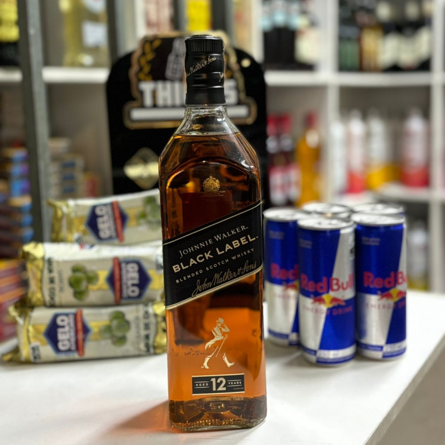 COMBO BLACK LABEL 1L C/ REDBULL