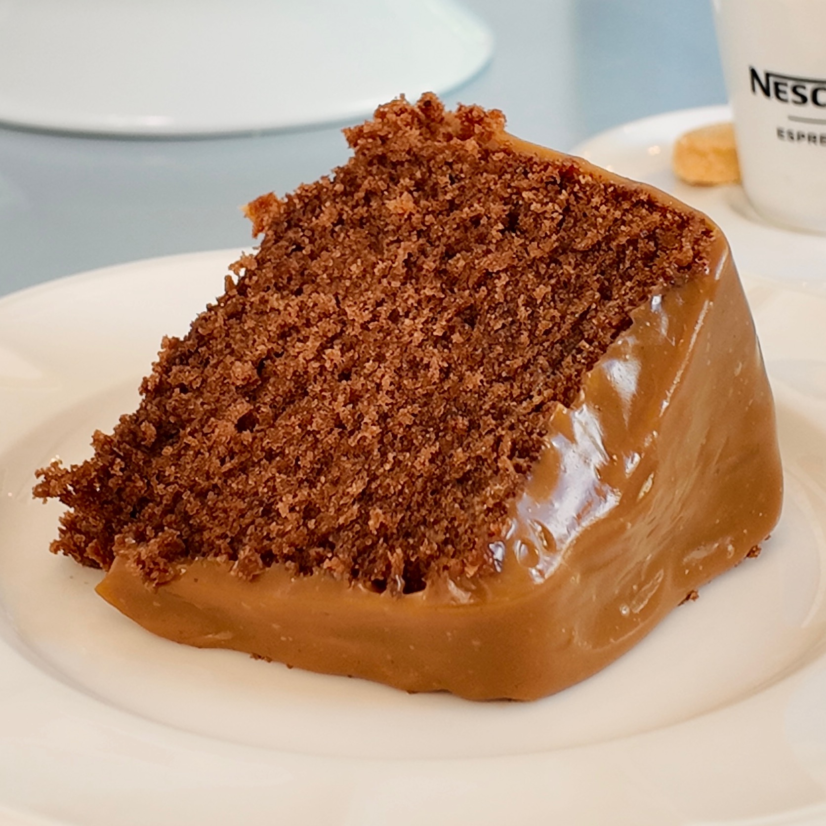 Fatia de Bolo Cappuccino