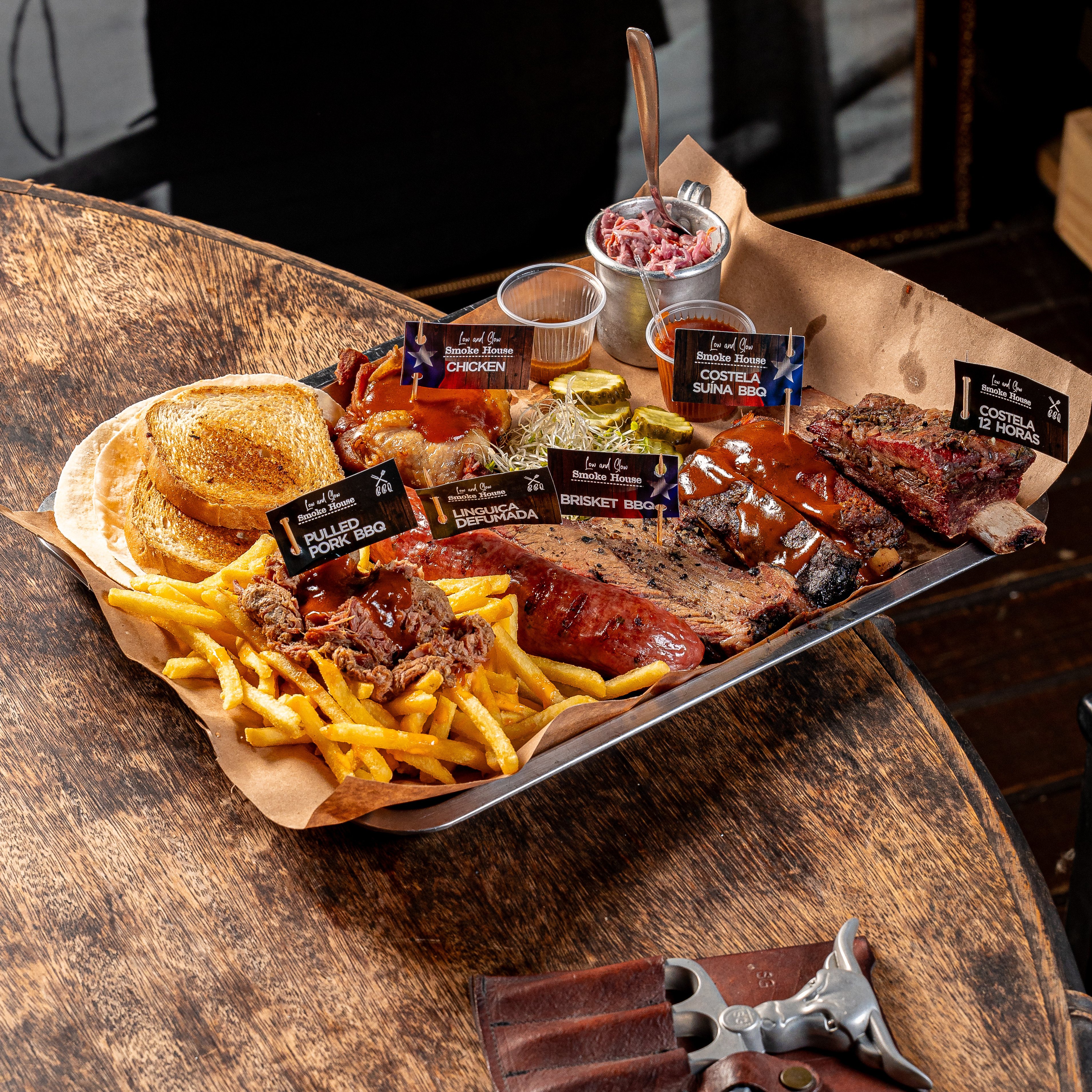  Pitmaster Degustacao BBQ (serve de 2 a 3 pessoas)