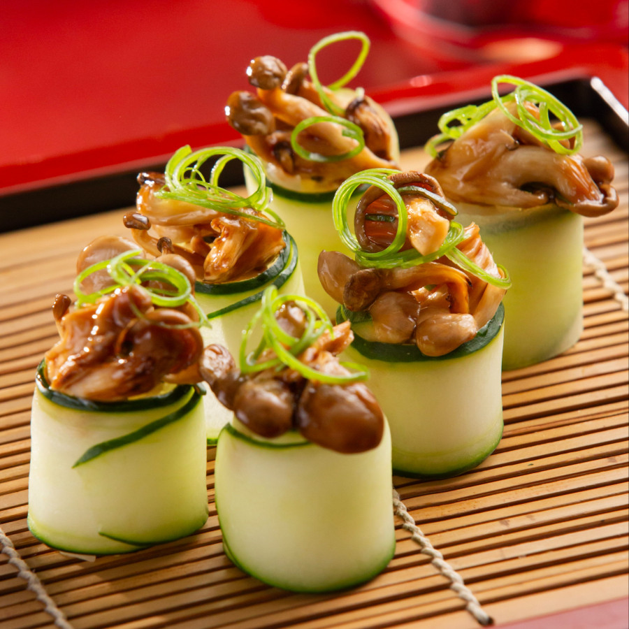 Gunkan de Cogumelo - 6 peças