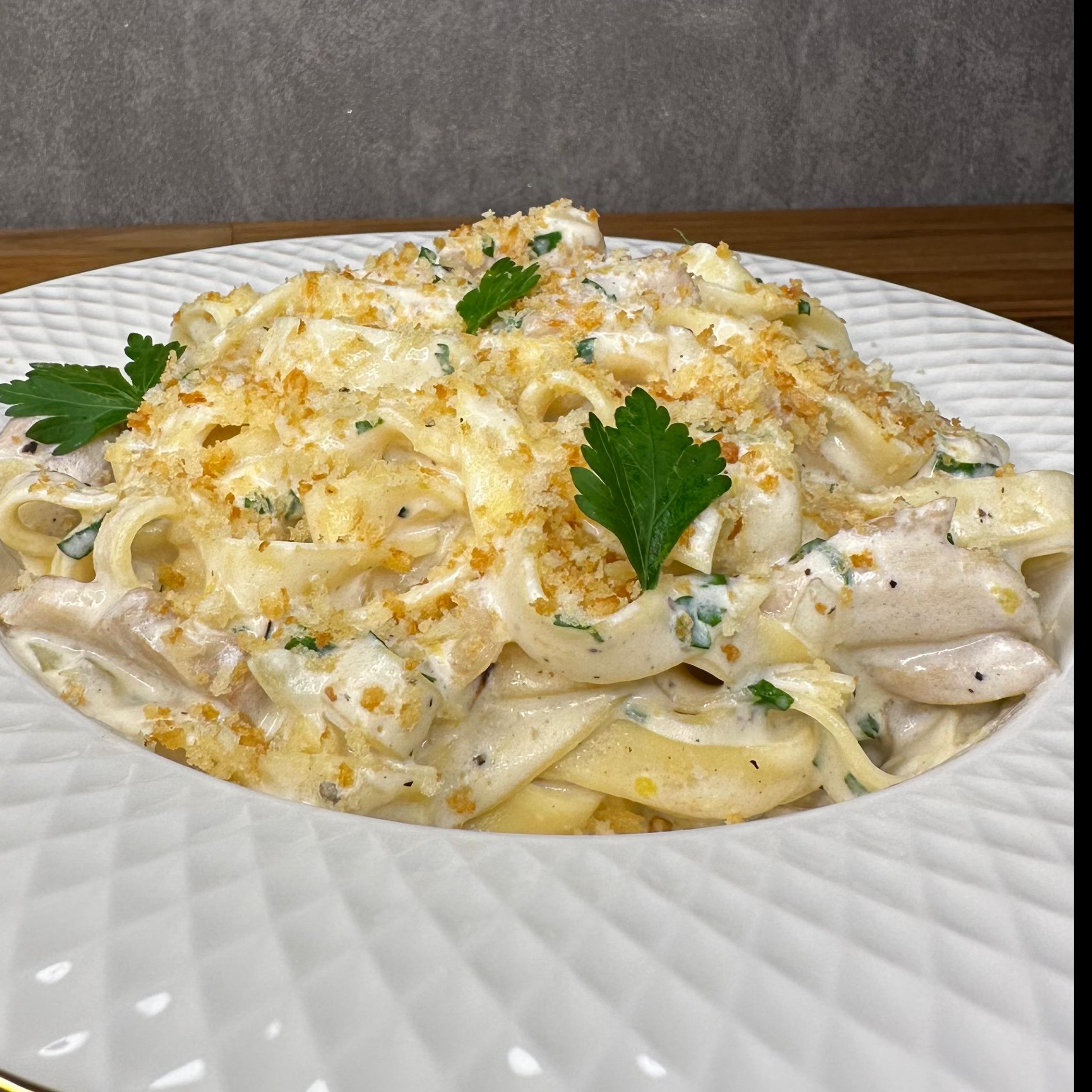 Tagliatelle de Frango ao Limone