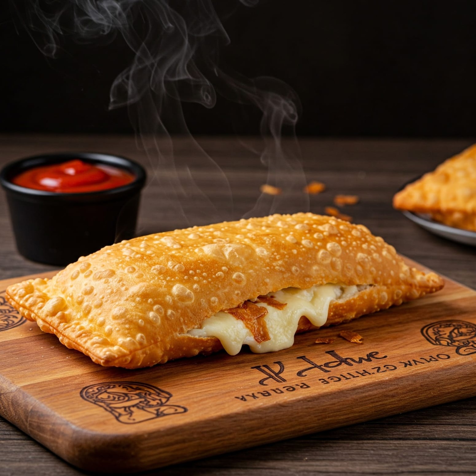 Queijo com Alho Torrado