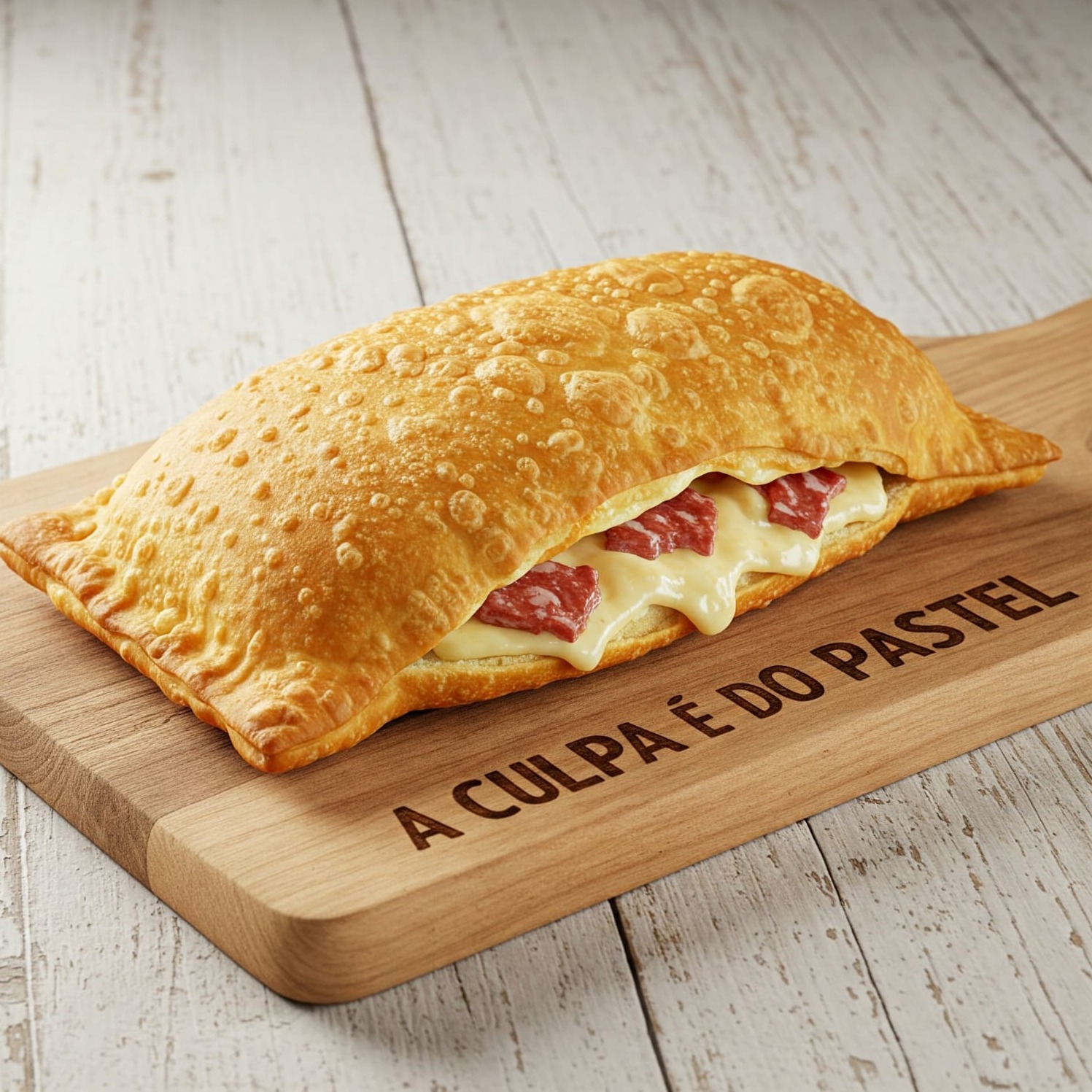 Queijo com Calabresa