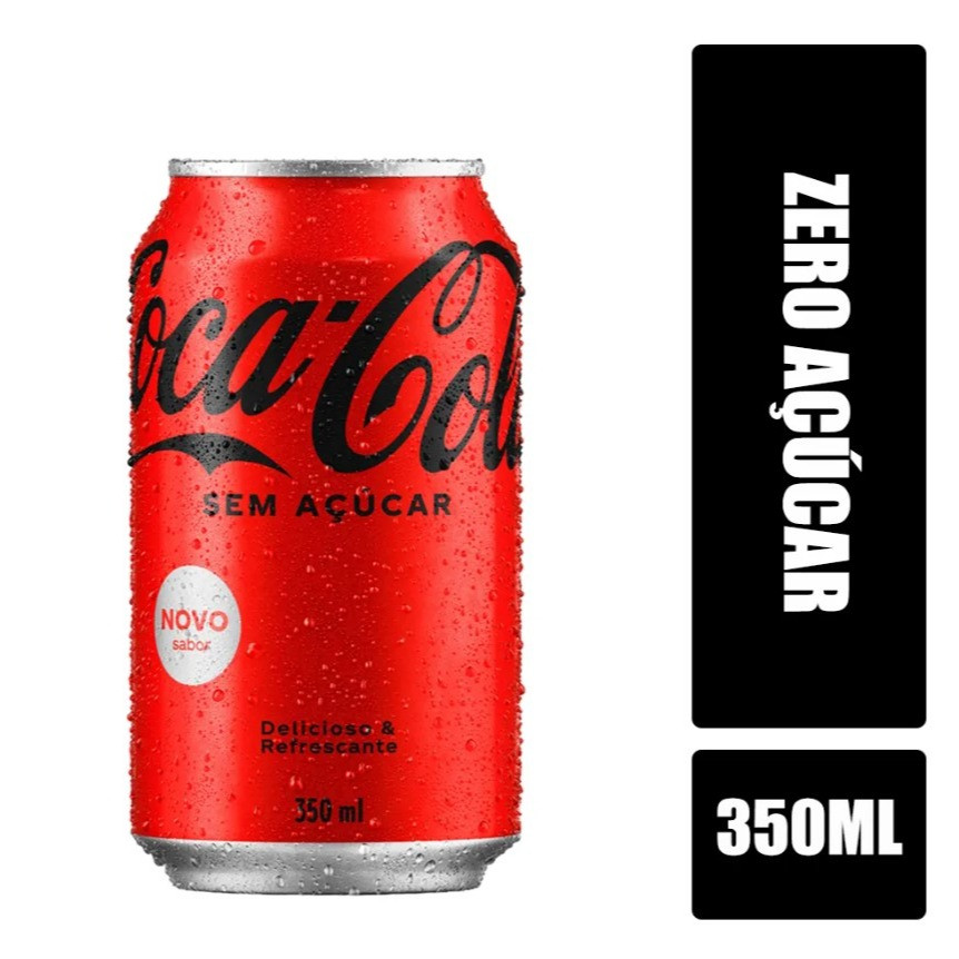 COCA-COLA ZERO LATA - 350ml