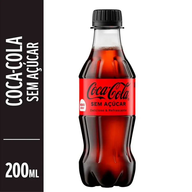 COCA-COLA ZERO MINI PET - 200ml