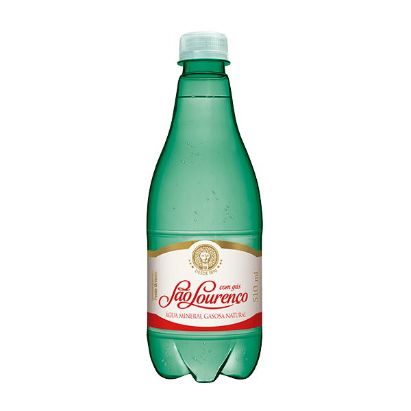 ÁGUA SÃO LOURENÇO c/ gás - 510ml