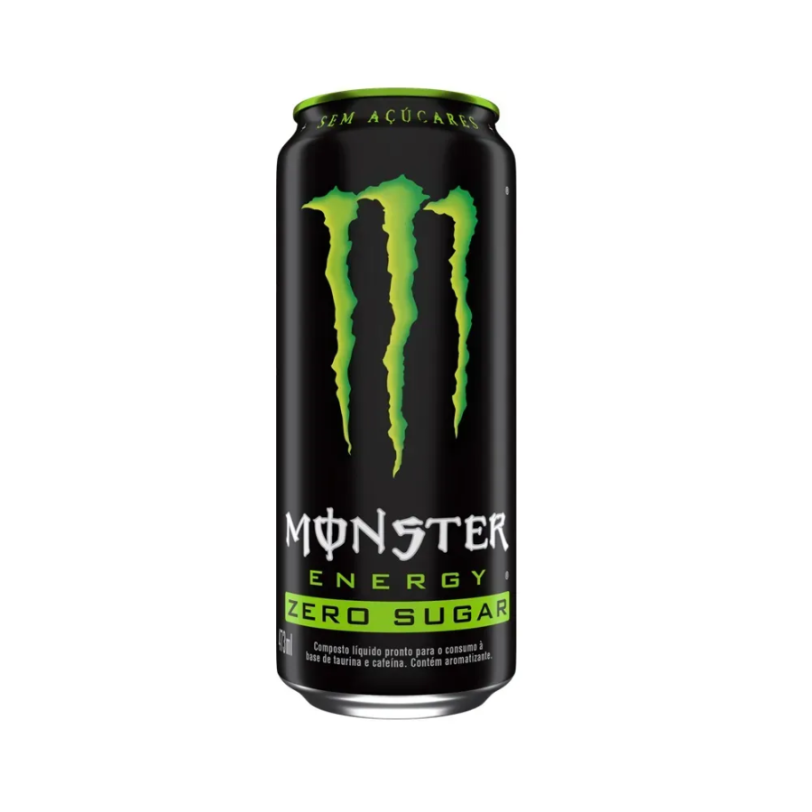 MONSTER ENERGY DRINK s/açucar LATA 473ml