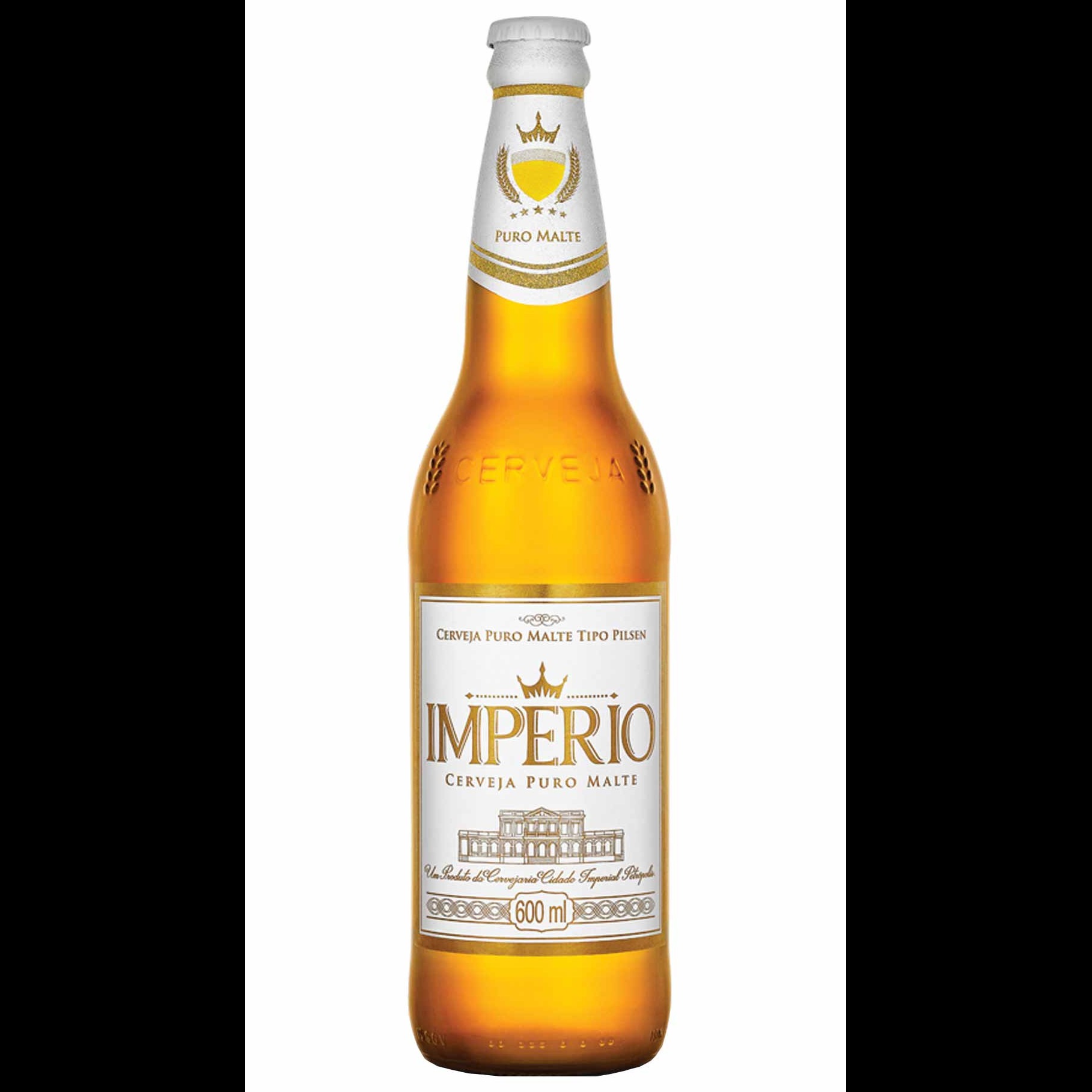 CERVEJA IMPERIO PILSEN GARRAFA 600ML