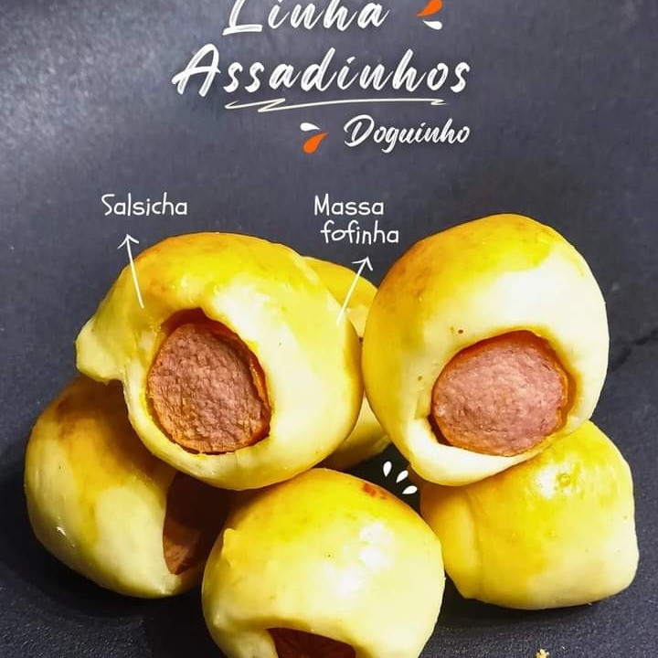 Enroladinho de Salsicha (assado)