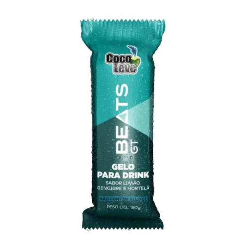 Gelo Coco Leve GT Limão Gengibre e Hortelã 190g 